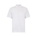 White - Front - Kustom Kit Mens Jersey Superwash 60C Polo Shirt