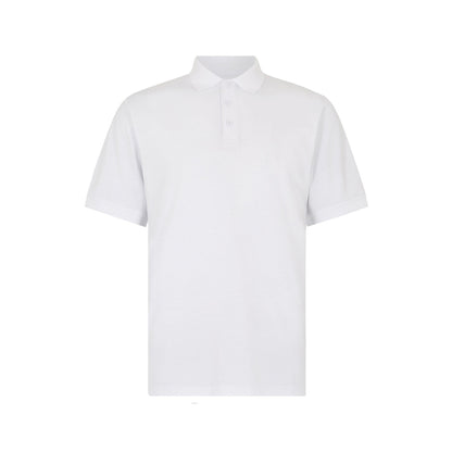 White - Front - Kustom Kit Mens Jersey Superwash 60C Polo Shirt