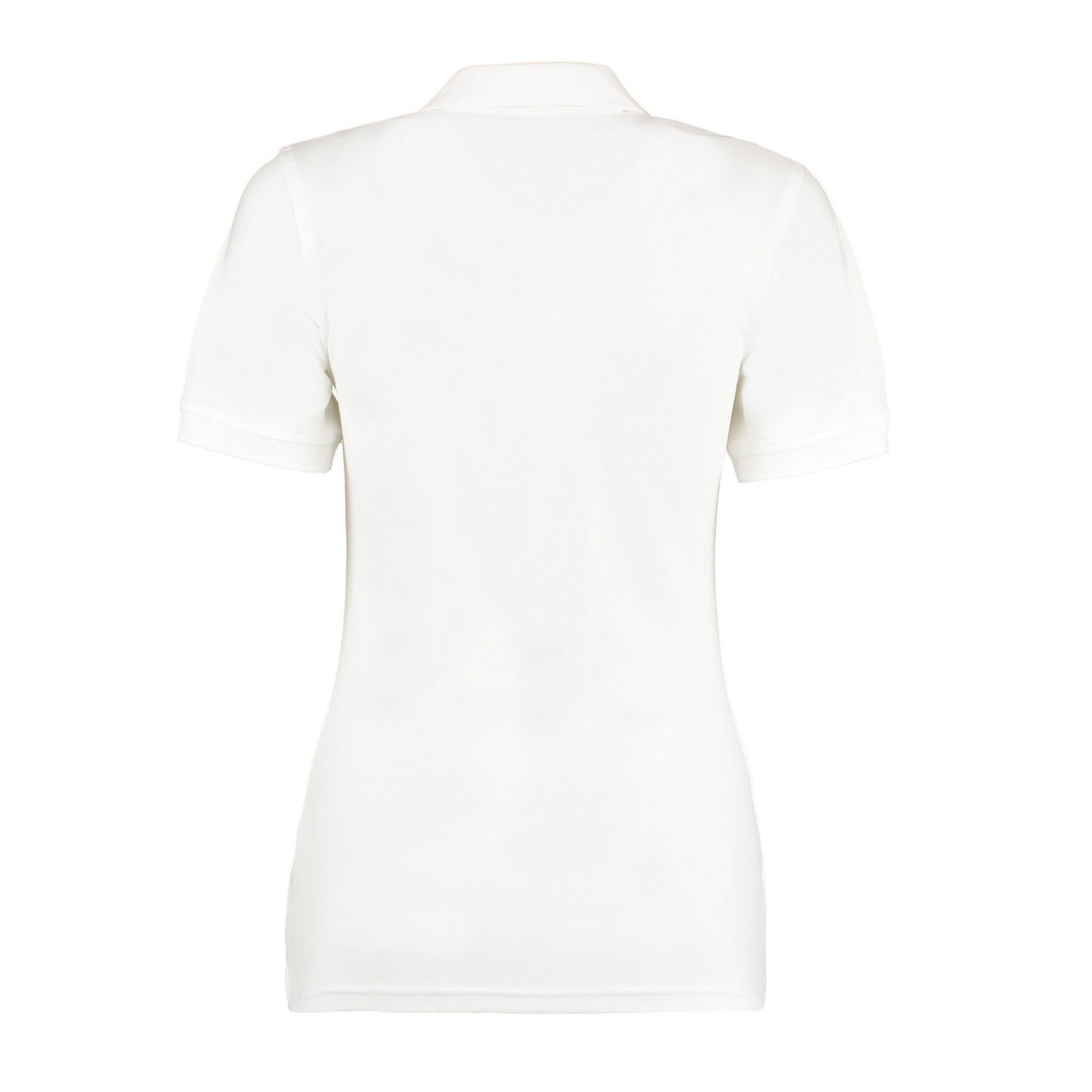 White - Back - Kustom Kit Womens-Ladies Sophia V Neck Polo Shirt