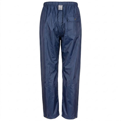 Navy - Back - Result Core Unisex Adult Waterproof Trousers