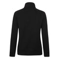 Black - Back - Fruit of the Loom Womens-Ladies Premium Lady Fit Sweat Jacket