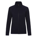 Deep Navy - Front - Fruit of the Loom Womens-Ladies Premium Lady Fit Sweat Jacket