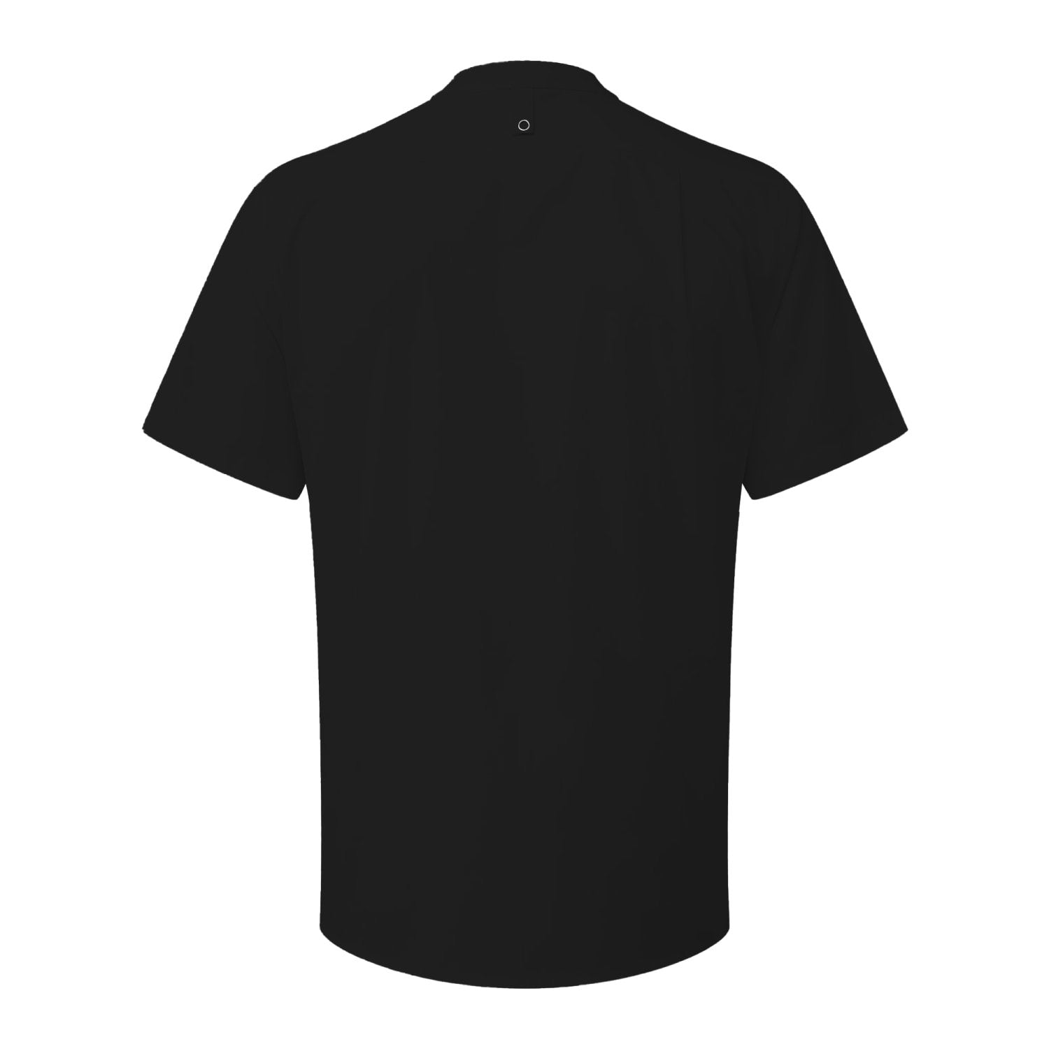 Black - Back - Premier Unisex Adult Recyclight Short-Sleeved Chef Shirt