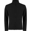 Black - Front - Kustom Kit Mens Corporate Microfleece Regular Fleece Jacket