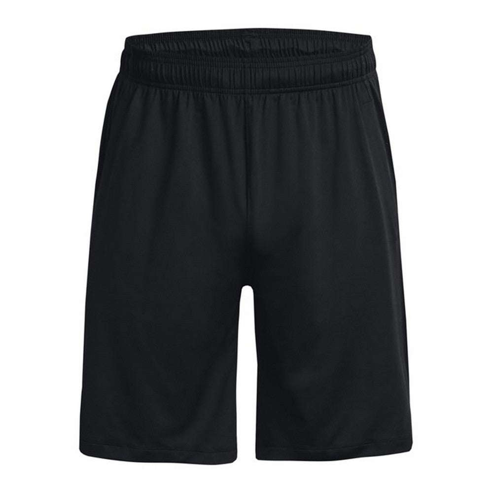 Black - Front - Under Armour Mens Logo Vent Shorts