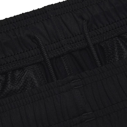 Black - Side - Under Armour Mens Logo Vent Shorts