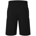 Black - Back - Fruit Of The Loom Mens Iconic 195 Jersey Shorts