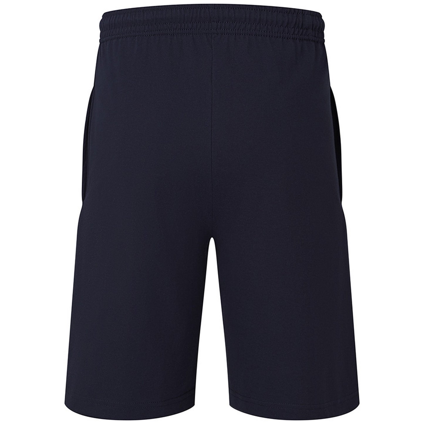 Deep Navy - Back - Fruit Of The Loom Mens Iconic 195 Jersey Shorts