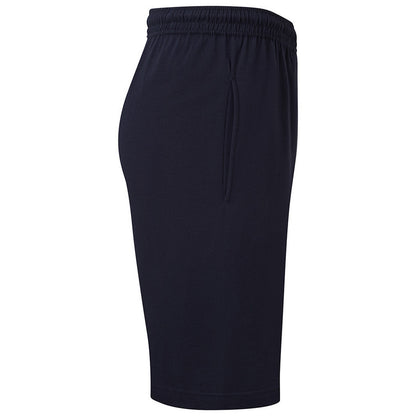 Deep Navy - Side - Fruit Of The Loom Mens Iconic 195 Jersey Shorts