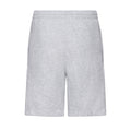 Heather Grey - Back - Fruit of the Loom Mens Iconic 195 Jersey Shorts