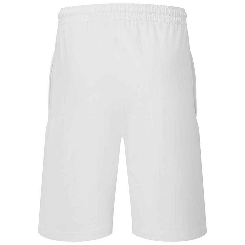 White - Back - Fruit Of The Loom Mens Iconic 195 Jersey Shorts