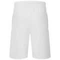 White - Back - Fruit of the Loom Mens Iconic 195 Jersey Shorts