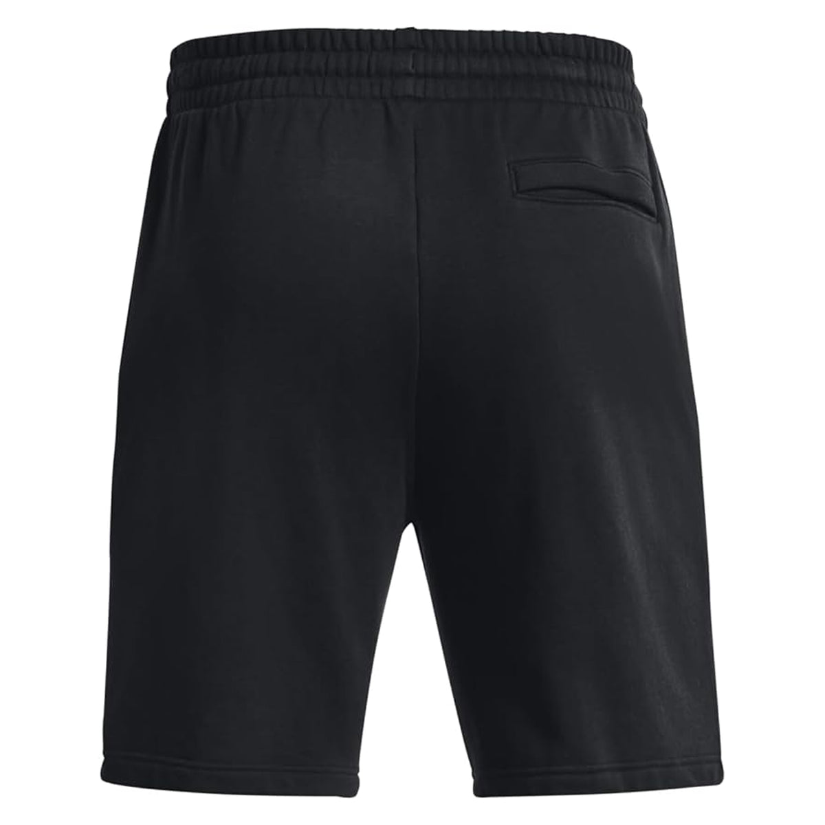 Black-White - Back - Under Armour Mens Rival Fleece Shorts