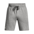 Castle Rock-White - Front - Under Armour Mens Rival Fleece Shorts