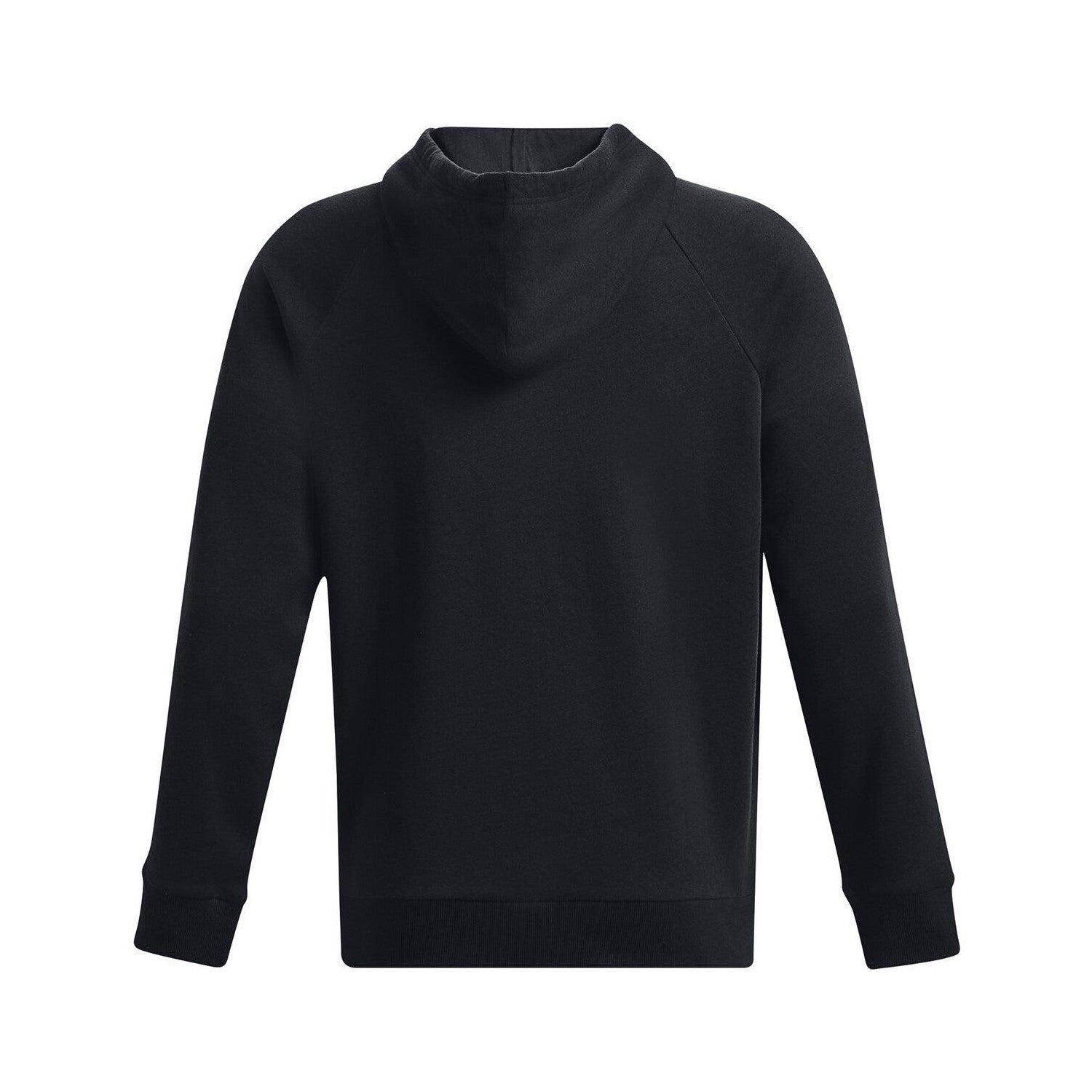 Black-White - Back - Under Armour Unisex Adult Rival Fleece Hoodie