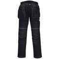 Black - Front - Portwest Unisex Adult Holster Pocket Work Trousers