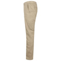 Stone - Side - Henbury Mens Stretch Flex Waistband Chinos