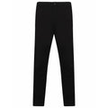 Black - Front - Henbury Mens Stretch Flex Waistband Chinos