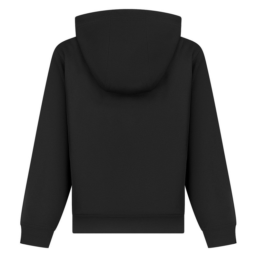 Black - Back - Finden & Hales Childrens-Kids Team Hoodie