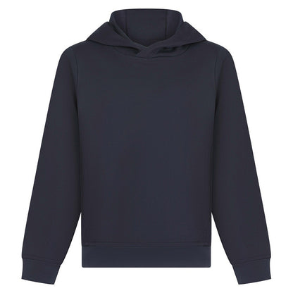Navy - Front - Finden & Hales Childrens-Kids Team Hoodie