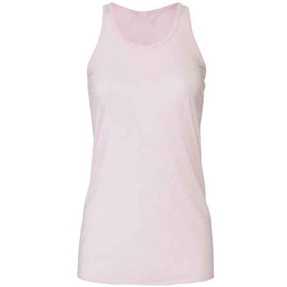 Soft Pink - Front - Bella + Canvas Womens-Ladies Flowy Racerback Tank Top