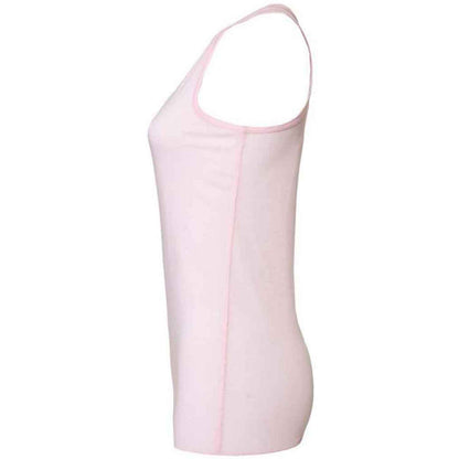 Soft Pink - Side - Bella + Canvas Womens-Ladies Flowy Racerback Tank Top