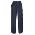 French Navy - Front - Russell Mens Heavy Duty Work Trousers