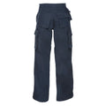 French Navy - Back - Russell Mens Heavy Duty Work Trousers