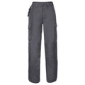 Convoy Grey - Front - Russell Mens Heavy Duty Work Trousers