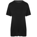 Jet Black - Front - Ecologie Mens EcoViscose T-Shirt