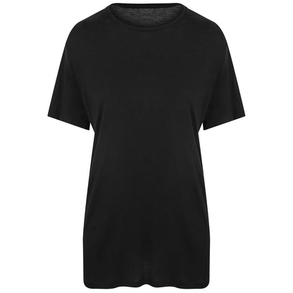 Jet Black - Front - Ecologie Mens EcoViscose T-Shirt