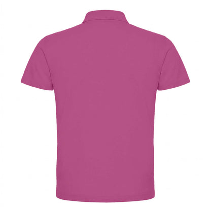 Fuchsia - Back - B&C Mens ID.001 Cotton Polo Shirt