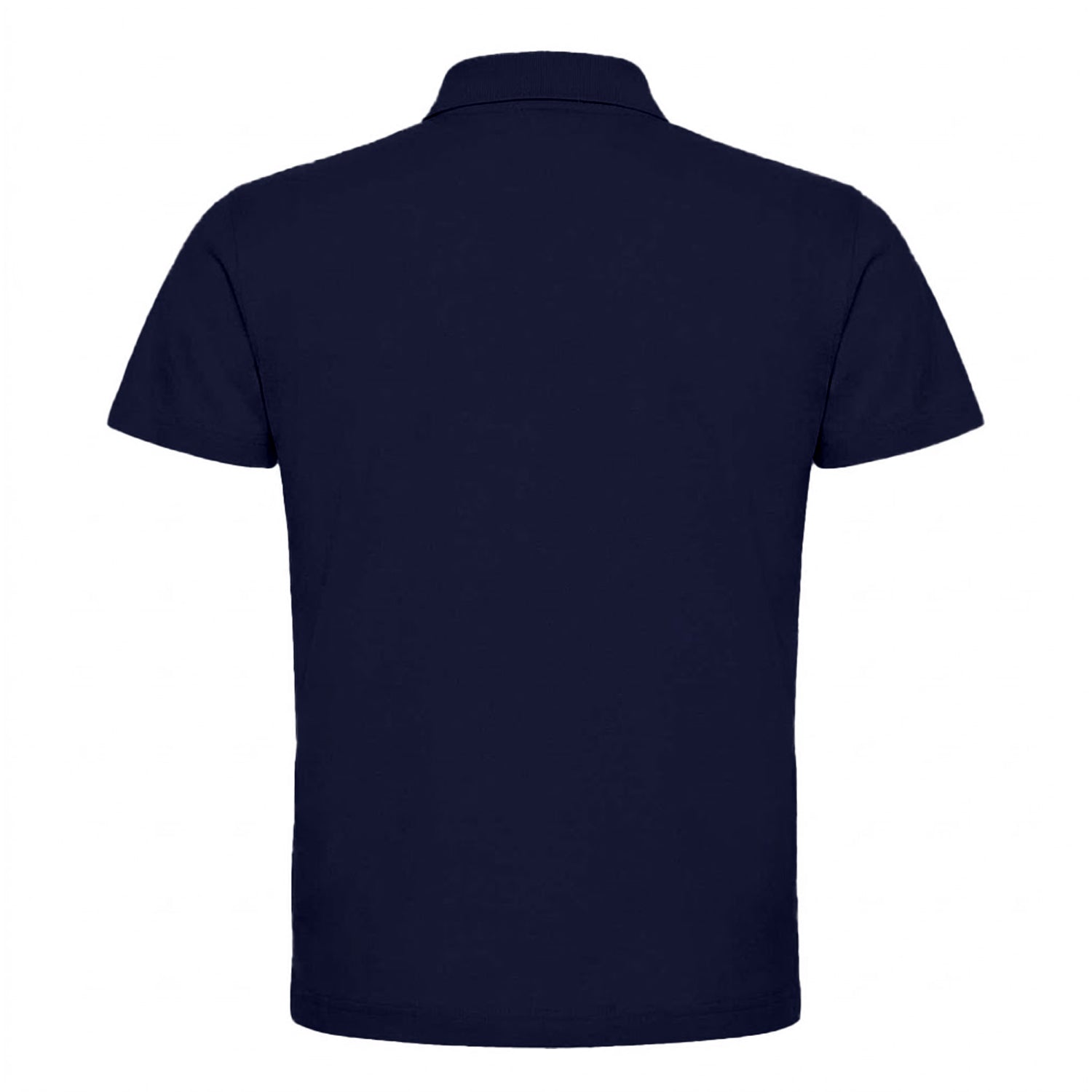 Navy - Back - B&C Mens ID.001 Cotton Polo Shirt