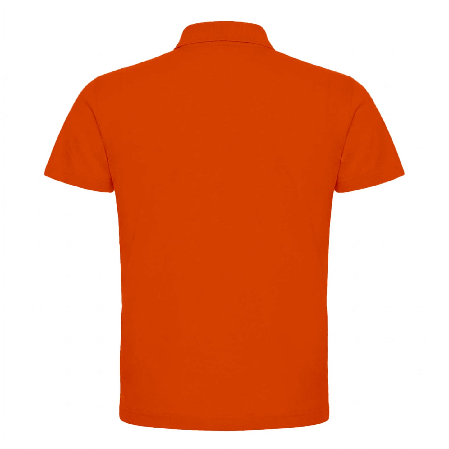 Orange - Back - B&C Mens ID.001 Cotton Polo Shirt