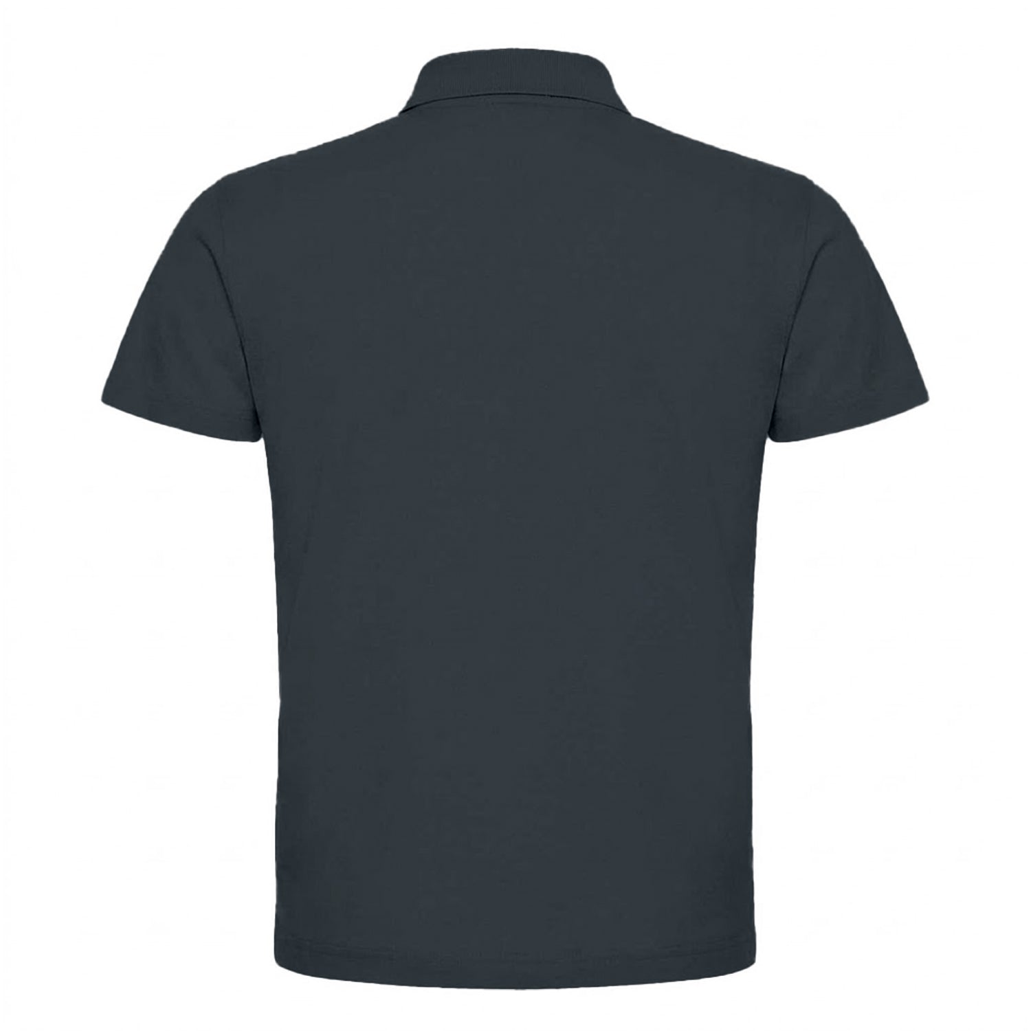 Antracite - Back - B&C Mens ID.001 Cotton Polo Shirt