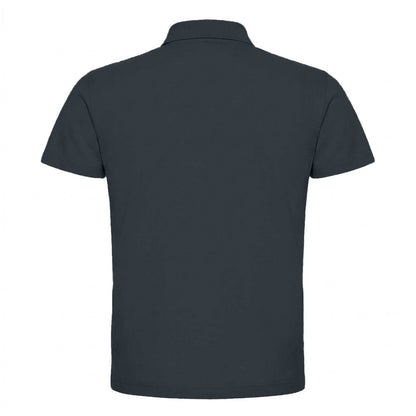 Antracite - Back - B&C Mens ID.001 Cotton Polo Shirt