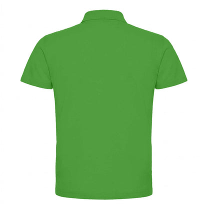 Real Green - Back - B&C Mens ID.001 Cotton Polo Shirt
