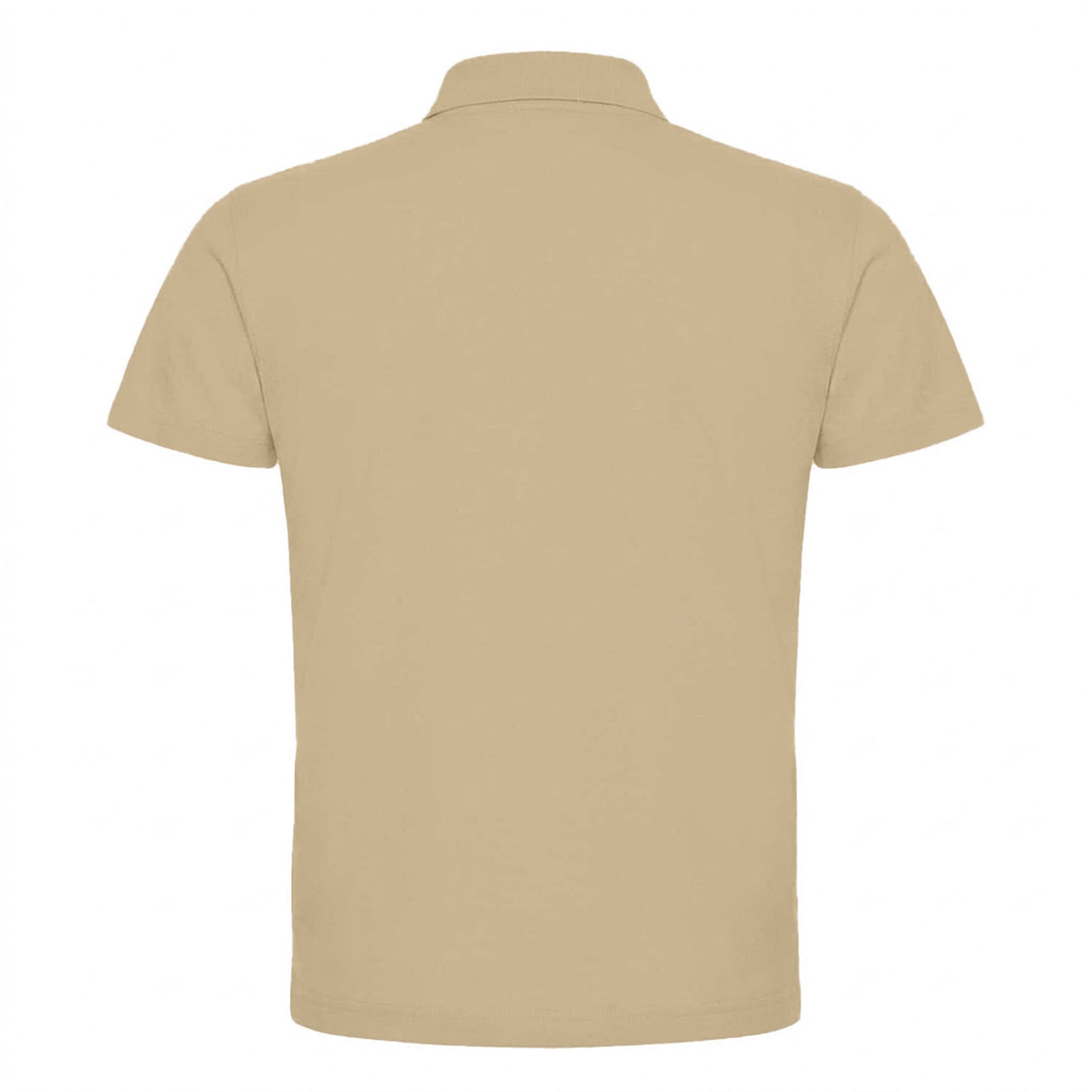 Sand - Back - B&C Mens ID.001 Cotton Polo Shirt