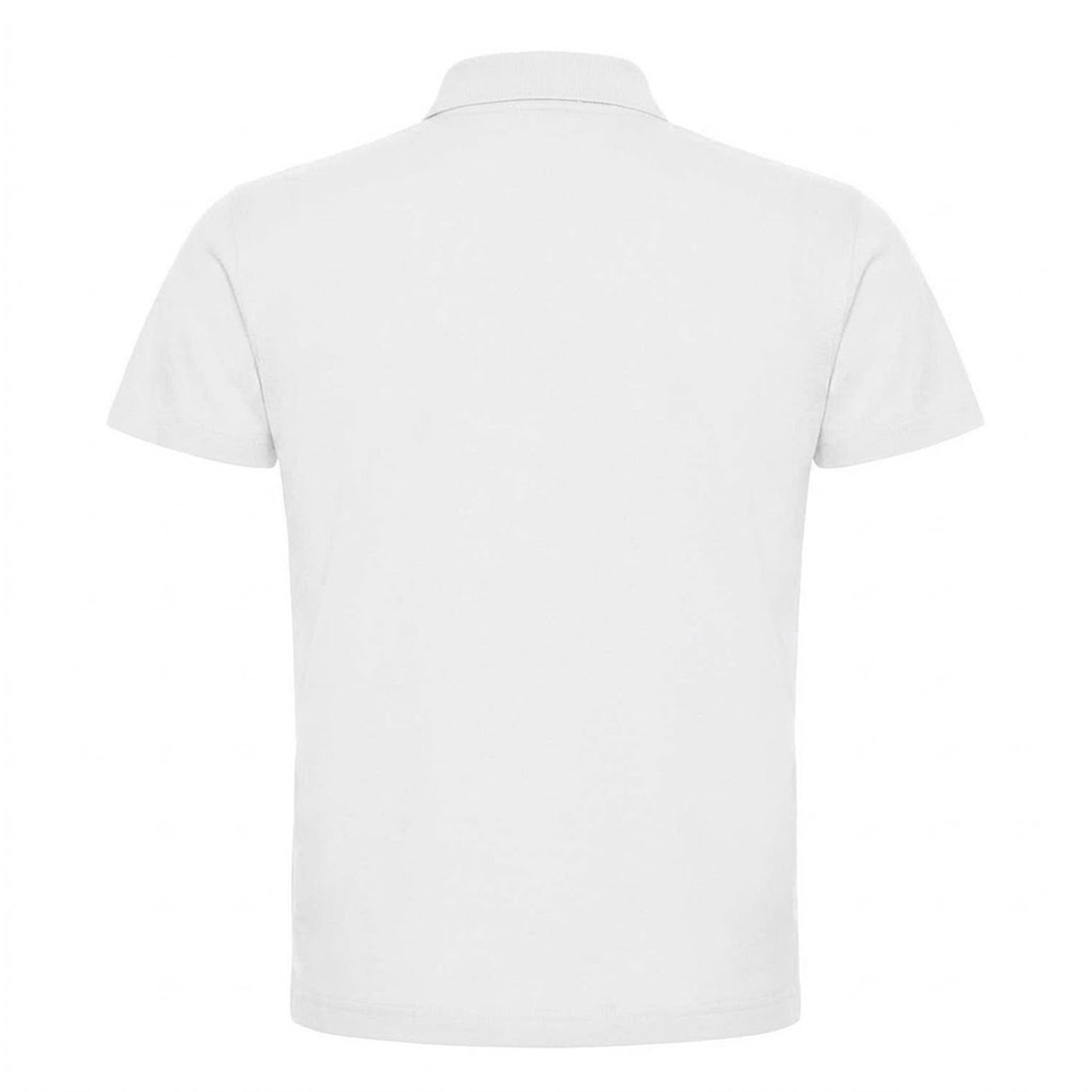 White - Back - B&C Mens ID.001 Cotton Polo Shirt