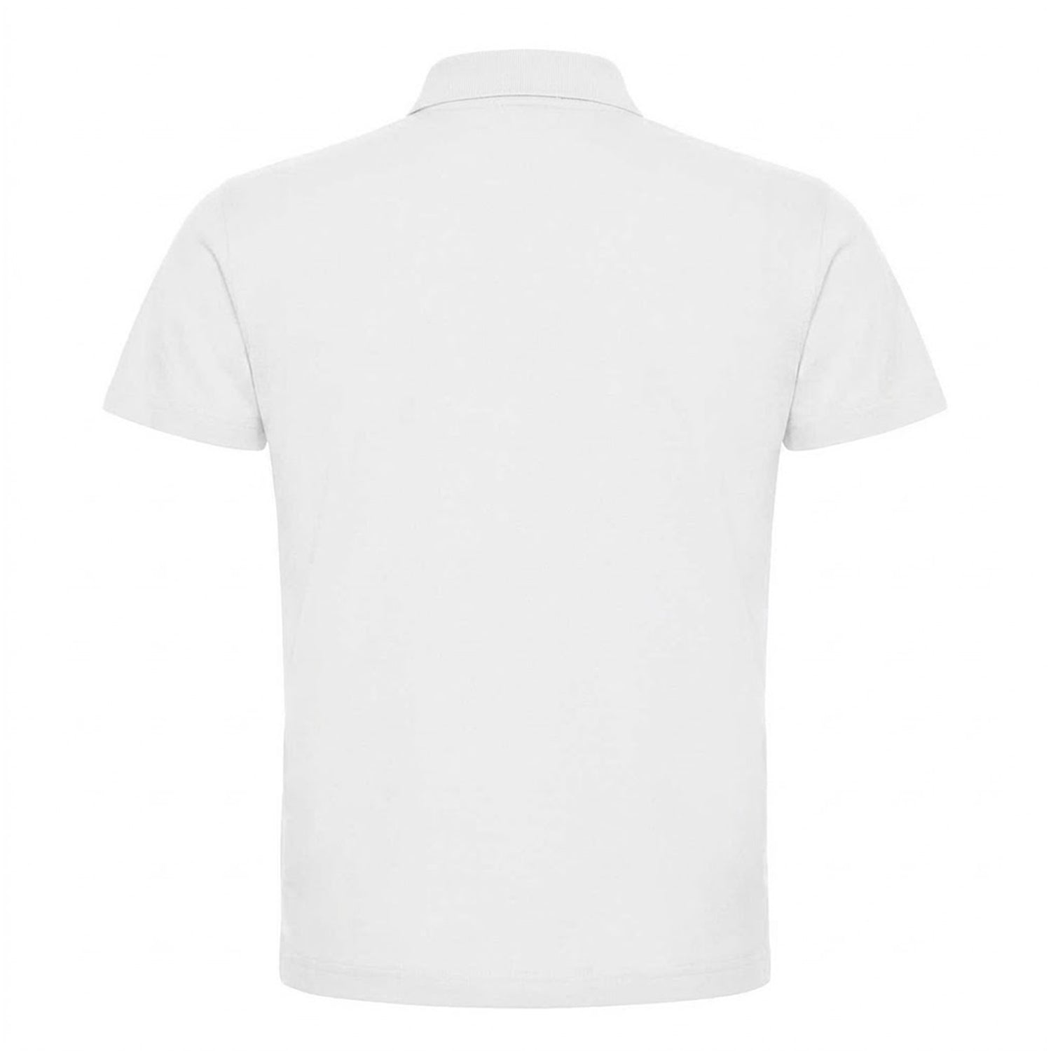 White - Back - B&C Mens ID.001 Cotton Polo Shirt
