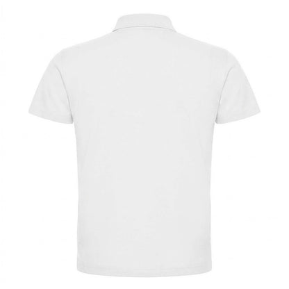 White - Back - B&C Mens ID.001 Cotton Polo Shirt