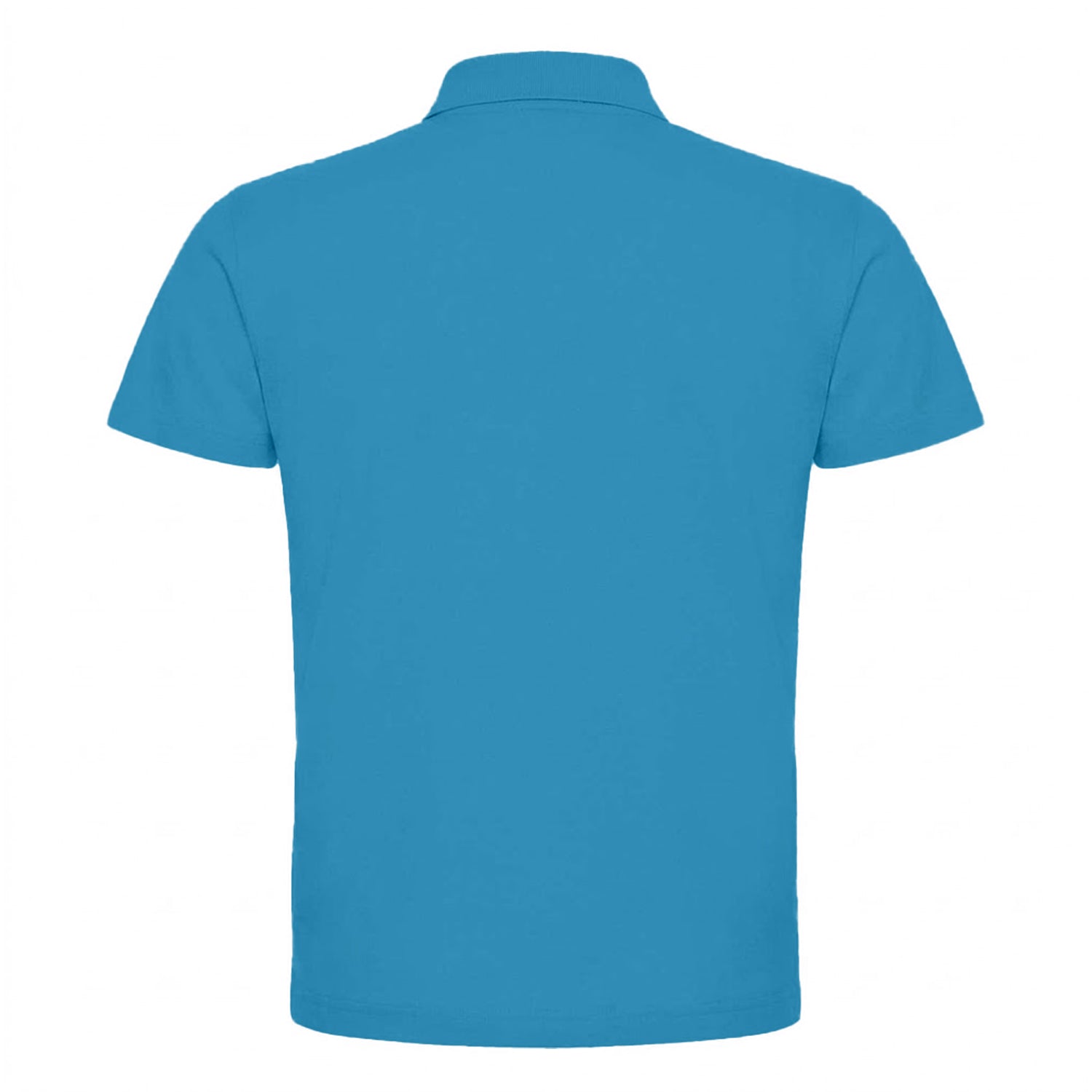 Atoll Blue - Back - B&C Mens ID.001 Cotton Polo Shirt