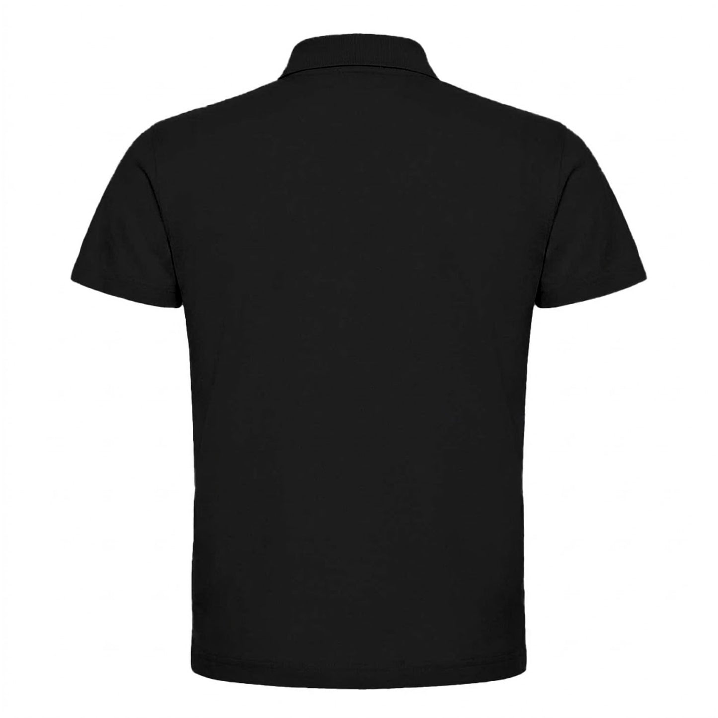 Black - Back - B&C Mens ID.001 Cotton Polo Shirt