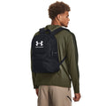 Black-White - Side - Under Armour Loudon Lite Logo Backpack