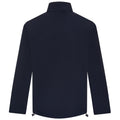 Navy - Back - PRO RTX Mens Three Layer Soft Shell Jacket