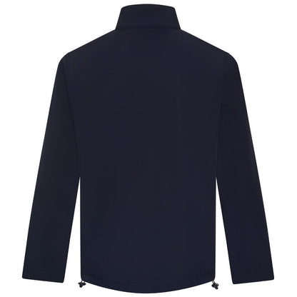 Navy - Back - PRO RTX Mens Three Layer Soft Shell Jacket