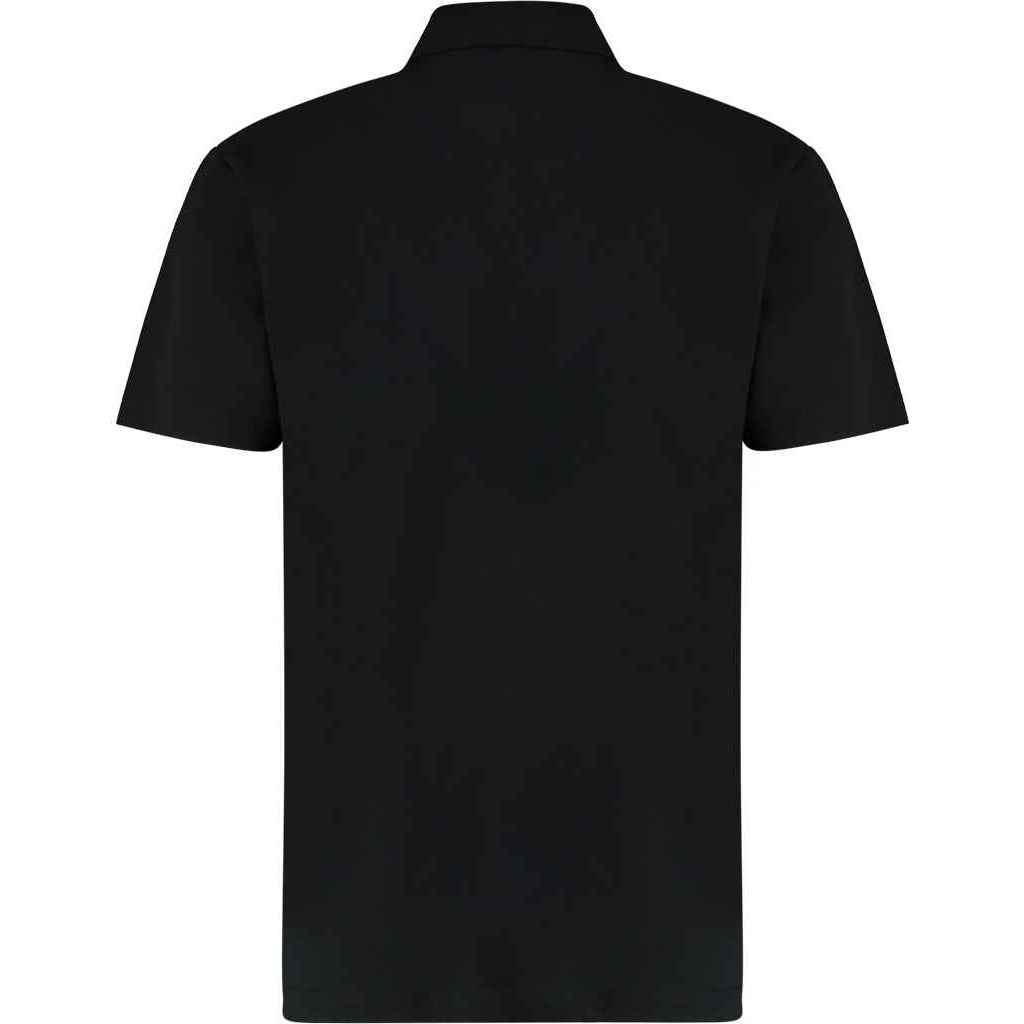 Black - Back - Kustom Kit Mens Workforce Regular Polo Shirt