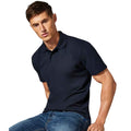 Navy - Side - Kustom Kit Mens Workforce Regular Polo Shirt