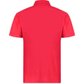Red - Back - Kustom Kit Mens Workforce Regular Polo Shirt
