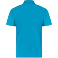 Turquoise - Back - Kustom Kit Mens Workforce Regular Polo Shirt